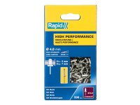 Rapid High Performance Rivets 4 x 10mm (Box of 500)