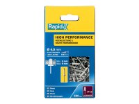 Rapid High Performance Rivets 4 x 12mm (Box of 500)