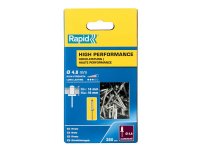 Rapid High Performance Rivets 4.8 x 20mm (Box of 250)