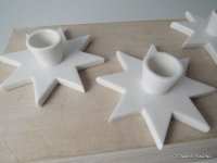 Giftware Trading White Star Candle Holder
