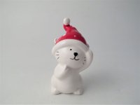 Giftware Trading Cat with Christmas Hat