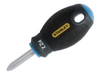 Stanley FatMax Screwdriver Pozi PZ2 x 30mm Stubby