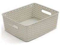 Curver My Style Storage Basket - Small - Off White