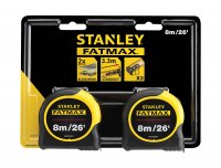 Stanley Tools FatMax® Classic Tape Twin Pack 8m/26ft (Width 32mm)