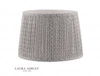 Laura Ashley Breeden Grey Pattern Shade 30.5cm/12 inch