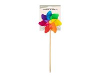 Rowan Multi-Coloured Wooden Garden Windmill