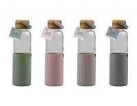 Cooke & Miller Natural Glass Water Bottle - 500ml