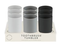 Bathroom Essentials Toothbrush Tumbler - Assorted