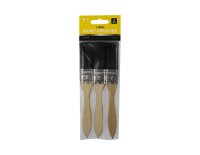 Bloc 1" Paintbrush Set 3pk