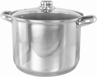 Buckingham 19ltr Deep Induction Stock Pot - 32cm