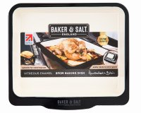 Baker & Salt Enamel 37cm Baking Dish