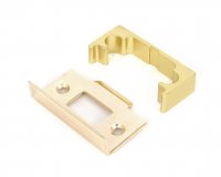 Polished Brass ½" Rebate Kit for Tubular Mortice Latch