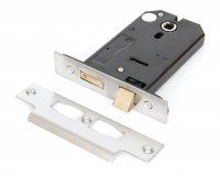 SS 5" Horizontal 3 Lever Sash Lock