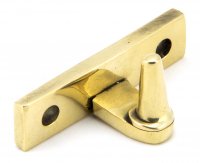 Aged Brass Cranked Casement Stay Pin