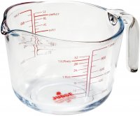 Judge Kitchen Glass Measuring Jug 1lt