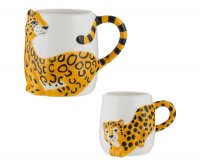 Price & Kensington Cheetah Set Of 2 Mugs