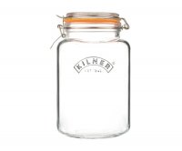 Kilner Clip Top Square Jar - 3 Litre