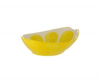 Typhoon World Foods 22cm Lemon Oval Bowl