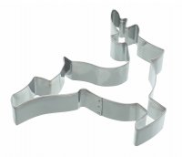 KitchenCraft Metal Reindeer Cookie Cutter 12cm