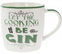 Lesser & Pavey Let The Cooking Be Gin Mug