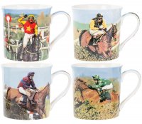 Lesser & Pavey Race Horse Mug Assorted