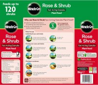 Miracle-Gro Rose And Shrub Plant Food - 3kg