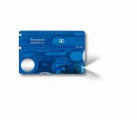 Victorinox Swiss Army Knife Swiss Card Lite - Blue Transparent