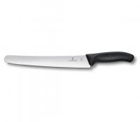 Victorinox Swiss Classic Pastry Knife Serrated Edge - 26cm Black