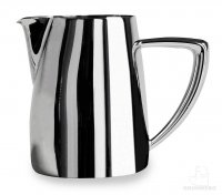 Café Stål Art Deco Mirror Finish 10oz Stainless Steel Milk Jug