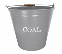 Manor Reproductions Coal Bucket - Grey
