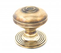 Aged Brass Prestbury Centre Door Knob