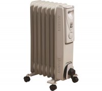 Daewoo 1500W White Oil Heater