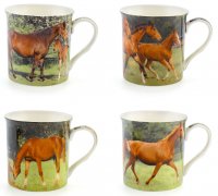 Lesser & Pavey Horse Mug Assorted