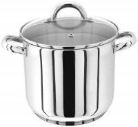 judge stainless steel stockpot with glass lid 20cm