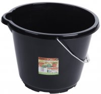 Wham Eden 12L General Purpose Bucket Black