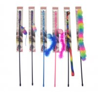 The Pet Store Colourful Cat Wands (Assorted 1x Only)