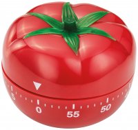 Judge Kitchen Analogue Timer - Tomato