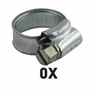 Faithfull OX Hose Clip - Zinc MSZP 18 - 25mm