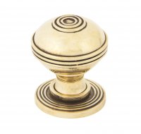 Aged Brass Prestbury Cabinet Knob 32mm