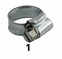 Faithfull 1 Hose Clip - Zinc MSZP 25 - 35mm