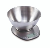 Casa&Casa Stainless Steel Electronic Kitchen Scale & Bowl
