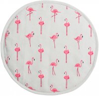 Sophie Allport Circular Hob Cover - Flamingos