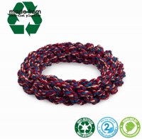 Ancol 'Made From' Rope Ring Toy - Small