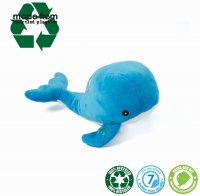 Ancol Whale 'Made From' Cuddler Dog Toy