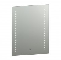 Endon Spegel Shaver Mirror IP44 4W SW Wall Mirrored Glass