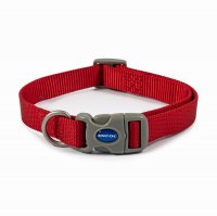 Ancol Nylon Adjustable Collar - Red 20-30cm