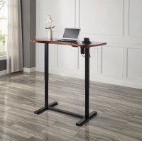 Jual Height Adjustable Desk - Walnut