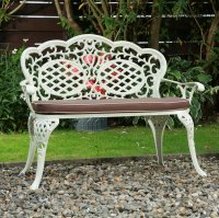 Ballygowan Cream & Chocolate Love Seat