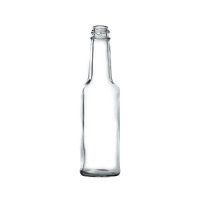 Worcester Sauce Glass Bottle with Black Lid 150ml