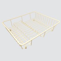 Delfinware Popular Flat Dish Drainer - Cream